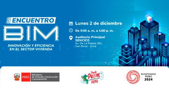 Evento presencial "Innovación y eficiencia en el sector Vivienda" del MINISTERIO DE VIVIENDA