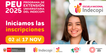 INDECOPI PEU 2025 - Programa de Extensión Universitaria del INDECOPI