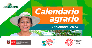 Calendario de eventos agrarios de capacitación y asistencia técnica del MIDAGRI