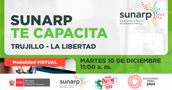 Charla gratis online "Nombramiento de consejo directivo de asociaciones" de la SUNARP