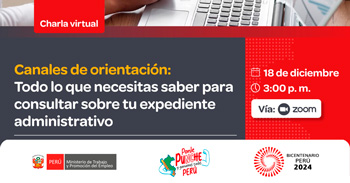 Charla online gratis "Todo lo que necesitamos saber para consultar sobre tu expediente administrativo"