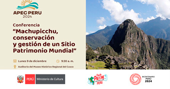 Conferencia presencial "Machupicchu, conservación y gestión de un Sitio Patrimonio Mundial"