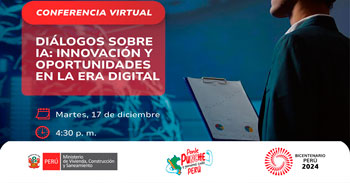 Conferencia  online "Diálogos sobre IA: Innovación y Oportunidades en la Era Digital" 