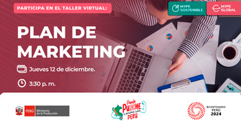 Taller online "Plan de marketing" del PRODUCE