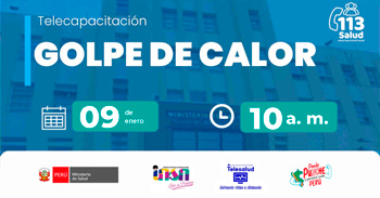 Capacitación online "Golpe de calor" del MINSA