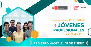  Programa "Jóvenes Profesionales  2024-2025 "  del INACAL