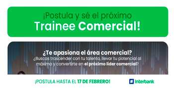 Programa "Trainee Comercial" 2025 del Interbank