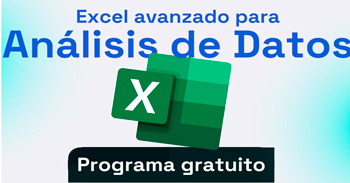  Programa online gratis en "Excel Avanzado para Análisis de Datos" de la PRAGMMA