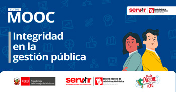  Curso online gratis con certificado "Integridad en la función pública" de SERVIR