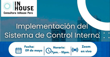  Capacitación: ciclo de charlas especializadas Sistema de control interno en las entidades del estado