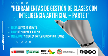 Capacitación online "Herramientas de gestión de clases con Inteligencia Artificial - Parte 1"
