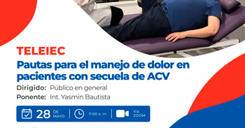  Capacitación virtual Pautas para el manejo de dolor en pacientes con secuela de ACV 