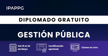  Diplomado online gratuito en "Administración y Gestión Pública" del IPAPPG