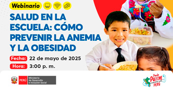 Foro online "¿Cómo efectivizar los cambios a partir de una evaluación?" del MIDIS
