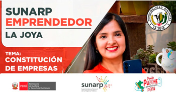  Capacitación presencial "Constitución de empresas" de la SUNARP