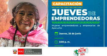 Capacitación presencial "Jueves de Mujeres Emprendedoras: Finanzas para emprendedoras" 