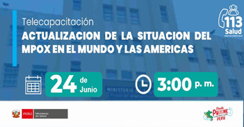  Capacitación online gratis "Actualización de la situación de Mpox en el mundo y las Américas" 