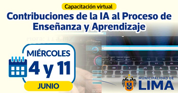 Capacitación online "Contribuciones de la Inteligencia Artificial al proceso de enseñanza y aprendizaje" 