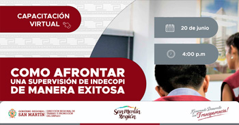 Capacitación online gratis "Como afrontar una supervisión de INDECOPI de manera exitosa" 