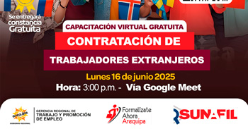 Capacitación online gratis "Contratación de trabajadores extranjeros" 