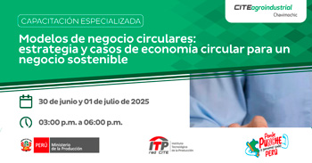  Capacitación online Modelos de Negocio Circulares: Estrategia y casos de economía circular para un negocio sostenible