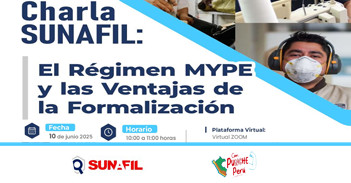 Charla "El Régimen MYPE y las Ventajas de la Formalización" del Colegio de Contadores Públicos de Arequipa