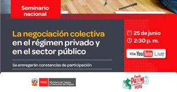 Charla online gratis "La negociación colectiva en el régimen privado y en el sector público"