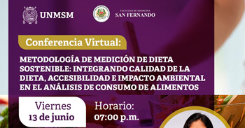 Conferencia online gratis "Metodología de medición de dieta sostenible " del IIBN