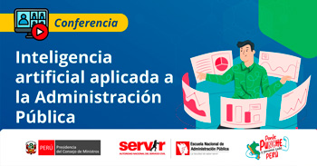 Conferencia online "Inteligencia Artificial aplicada a la Administración Pública" de SERVIR
