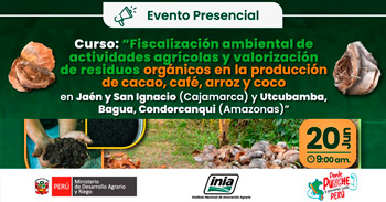 Curso presencial "Fiscalización ambiental de actividades agrícolas " del INIA