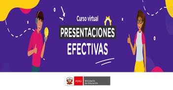 Curso online gratis de "Presentaciones Efectivas" del Ministerio de Educación