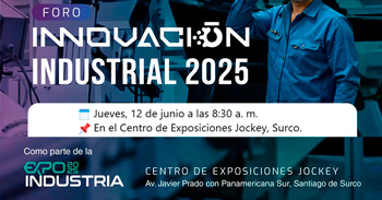 Foro presencial gratis "Innovación Industrial 2025" de la Sociedad Nacional de Industrias