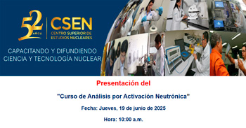 Presentación del  "Curso de Análisis por Activación Neutrónica”