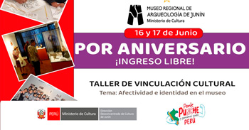  Taller presencial "Vinculación Cultural: Afectividad e identidad en el Museo" del Ministerio de Cultura