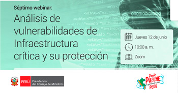 Taller online  "Análisis de vulnerabilidades de Infraestructura crítica y su protección"