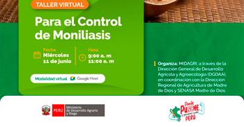 Taller online para el Control de Moniliasis del MIDAGRI