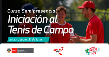  Curso semipresencial "Iniciación al Tenis de Campo" del IPD