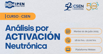 Curso online "Análisis por Activación Neutrónica (AAN) " del IPEN