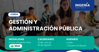 Curso online gratis: "GESTIÓN Y ADMINISTRACIÓN PÚBLICA"