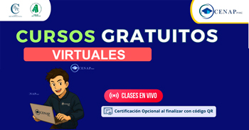  Cursos gratis online de CENAP PERÚ ((Clases en vivo))