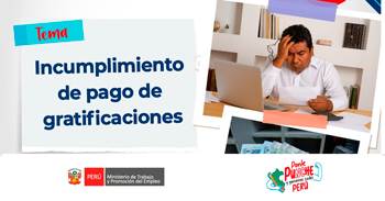  Evento online gratis "Incumplimiento de pago de gratificaciones" del MTPE