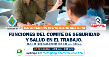  Capacitación online "Funciones del Comité de Seguridad y Salud en el Trabajo"