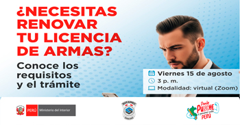  Capacitación online gratis Necesitas renovar tu licencia de arma de fuego? Conoce los requisitos y el trámite