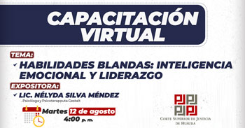  Capacitación online  "Habilidades blandas: inteligencia emocional y liderazgo" 