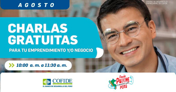  Charlas gratis online Empresariales de COFIDE