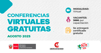 Conferencias gratis online con certificado del Ministerio de Justicia