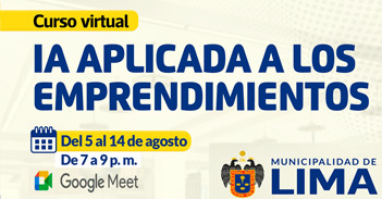  Curso online "IA aplicada a los emprendimientos" del Desarrollo Económico MML