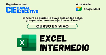  Curso online gratis: "Excel Intermedio"
