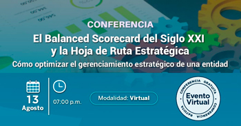  Webinar  online gratis "El Balanced Scorecard del Siglo XXI  y la Hoja de Ruta Estratégica" de la SNI