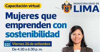 Capacitación online "Identificación de oportunidades de negocio con enfoque sostenible."